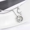 Maison De She Women'S Necklace Twilight Sun And Moon Pendant Bcn010