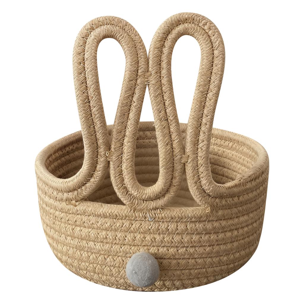 Cotton Yarn Storage Basket Knitting Basket Snack And Toy Organizer Storage Box