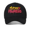 Stayy Humble Letters Baseball Cap For Unisex Fashion Summer Printed Simple Caps Casual Streetwear Snapback Hat Mesh Trucker Hat