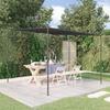 Vidaxl Altana, Antracytowa, 3X3 M, 180 G/M², Tkanina I Stal
