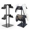 Suport Monzlteck pentru Controller Desktop pentru PS4/PS5/Xbox ONE/Switch Pro, Organizator Controller, Accesorii Gaming