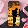 Firefighter Fire Fireman Case For Xiaomi 14 Ultra Mi 15 13 11T 12T 13T 14T Pro POCO X7 Pro X3 X5 X6 F5 F6 F7 Cover