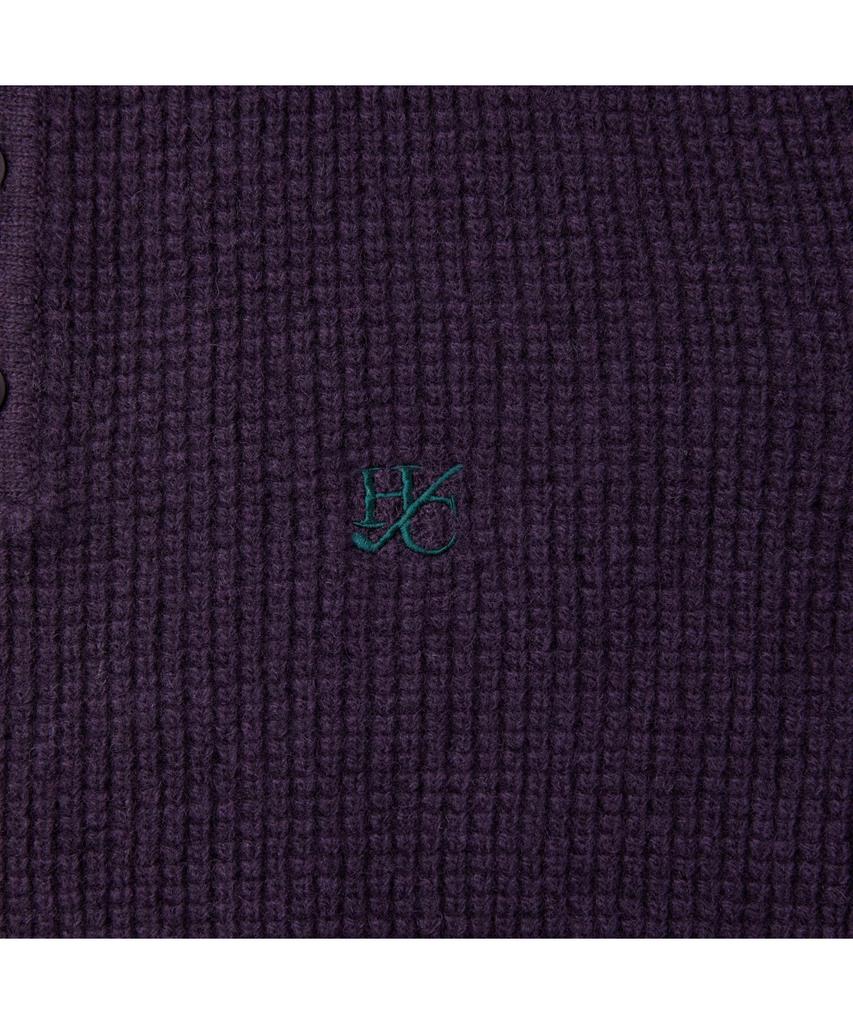 HENRY COTTONS [British Sporting Club] Waffle Polo Knit Abwaw26711Ppx