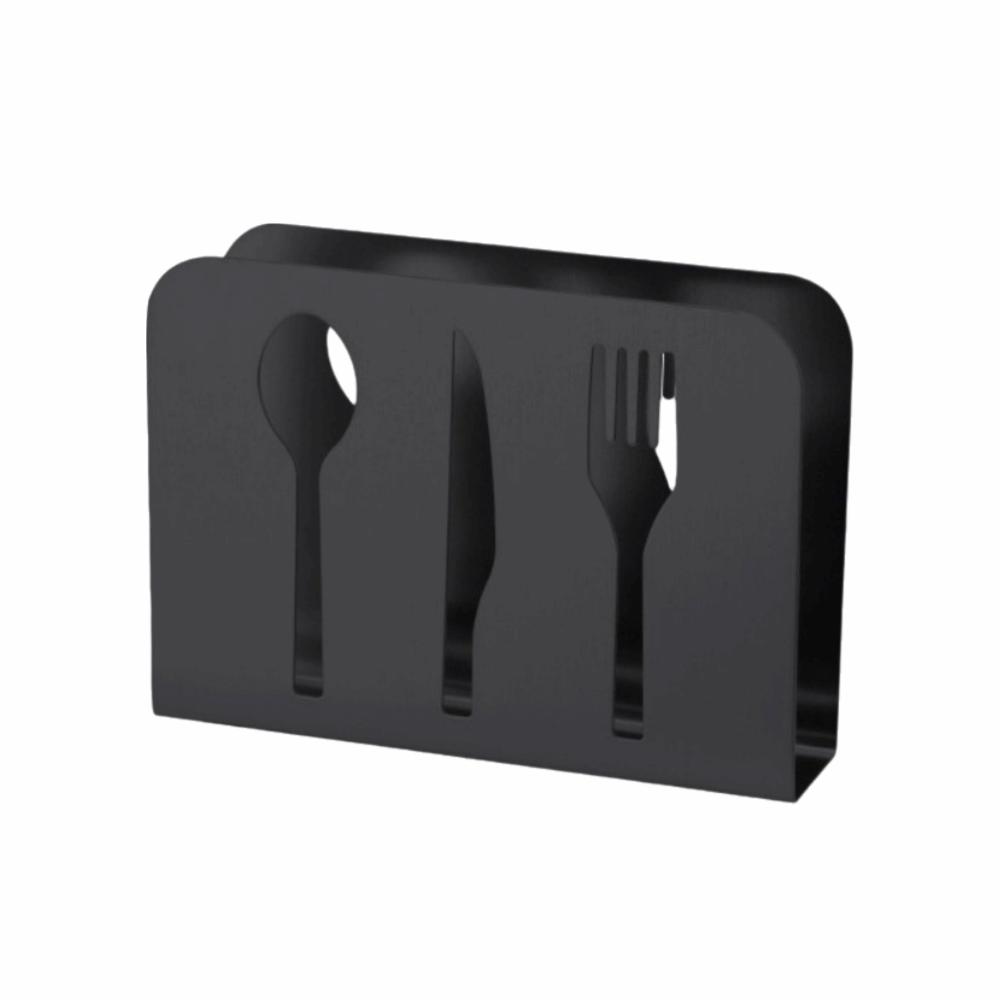 Stainless Steel Napkin Storage Shelf Heavy Duty Non-Slip Napkin Storage Rack Decorative Rustproof Napkin Holder