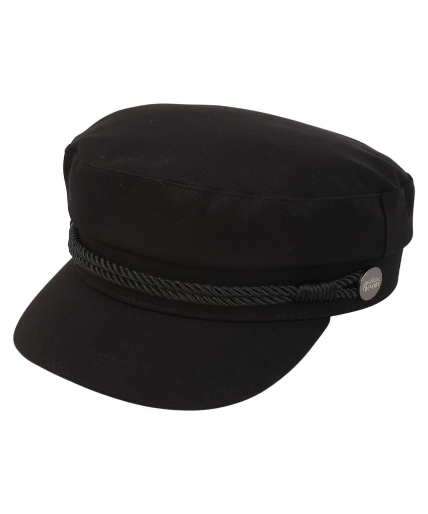 Yunibeosyeolkemiseuteuli Rope Cotton Black Marine Cap