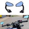 Motosiklet Bisiklet Cruiser Chopper ATV Alüminyum 7/8'' 22mm Bar Ucu Yan Dikiz Aynası