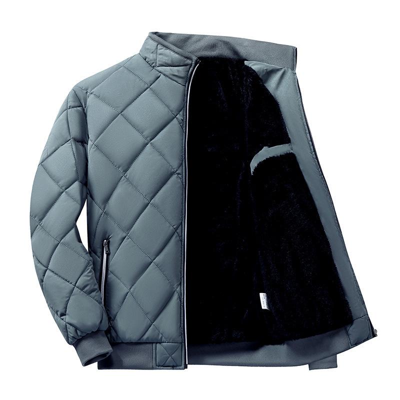 Padded Men's Korean Version of Winter Stand-up Collar Men's Warm Padded Winter Padded Bread Coat