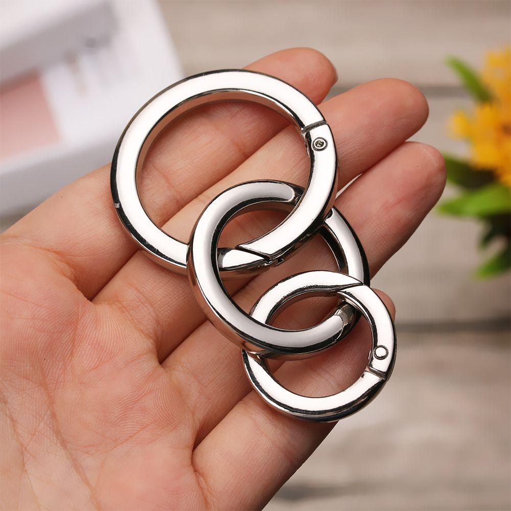 Zinc Alloy Hooks Bag Belt Buckle Spring O-Ring Buckles Snap Clasp Clip Carabiner Purses Handbags