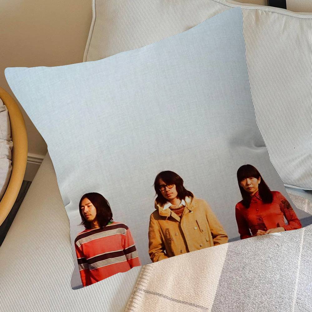 Anime Lamp Band Classic Pillow Cover Sofa Cushion Cover Home Room Decoration Children Gift