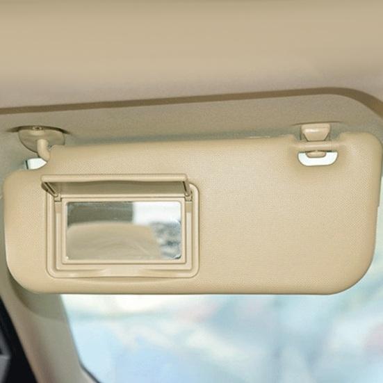 Car Front Left Right Sun Visor Panel with Makeup Mirror UV Resistant Heat Insulation Sun Visor Replacement for Toyota Corolla