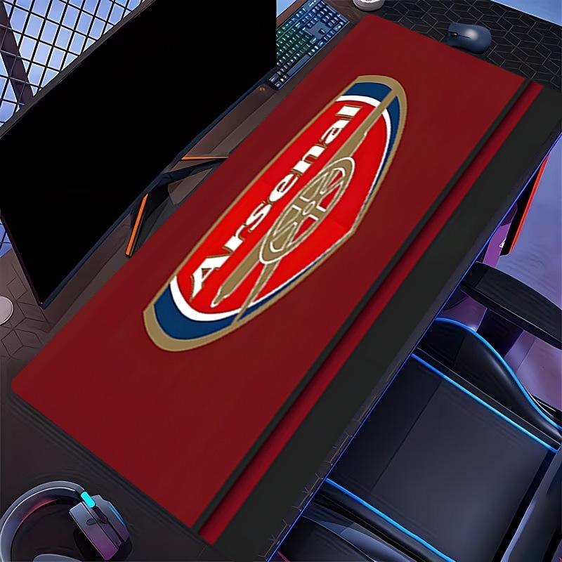 Voetbal F.C Print Muismat, voor Toetsenbord Pad Laptop PC Mat voor Kantoor Thuisgebruik, Bureau Decoratie, Perfect Verjaardagscadeau voor Gamers