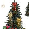 Christmas Bowknot with Led Light Tree Festival Holiday Party Decor Supplies
