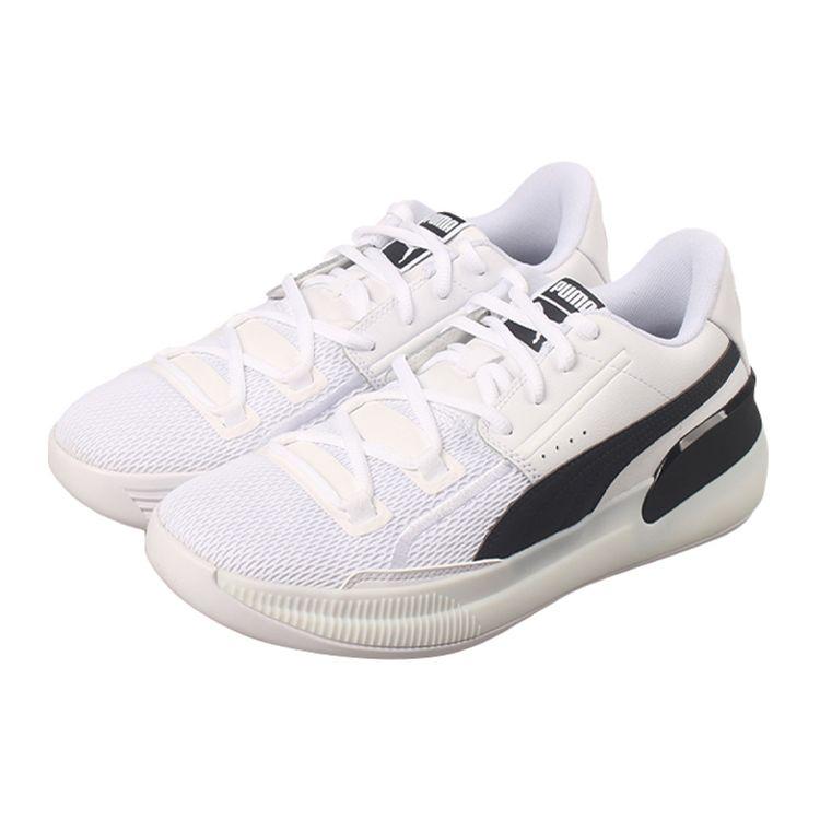 Puma Men's Clyde Hardwood Team White Black 194454-01