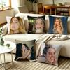AAddison Rae Pop Singer Pillow Case Square DoubleSided Sofa Cushion Cover Bedroom Bedside Pillow