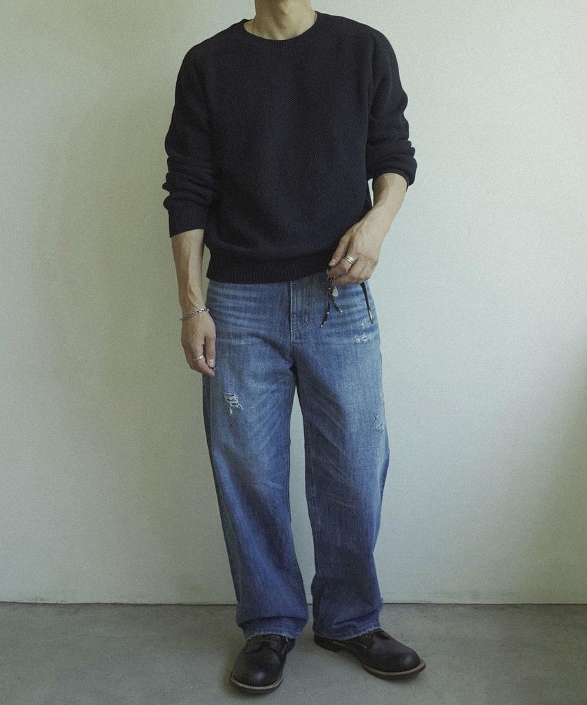 SIIIIDO Hayes Pores Side Ct Line Knit #2