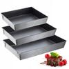 Sheet Metal Baking Pan Tart Pan XXL Set of 3pcs Cake Sheet