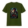 Fright Night 80s Horror Movie Poster T Shirt Scary Vampire Retro Design  vintage Washed Breathable homme streetwear Stylish