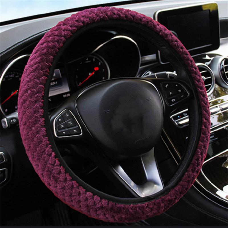 Coprivolante Caldo Invernale Morbido Peluche Coprivolante Flessibile Antiscivolo Avvolgente Completamente Protezione Volante Per 37-38cm