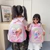 Elsa Unicorn 3d Hard Shell Kids Backpack With Breathable Straps For School
