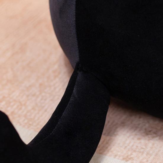Simpatico Cuscino Gatto di Peluche 30cm Morbido Animale di Peluche Unico Peluche Gatto per Bambini Regalo di Natale Adorabile Decorazione Divano Letto