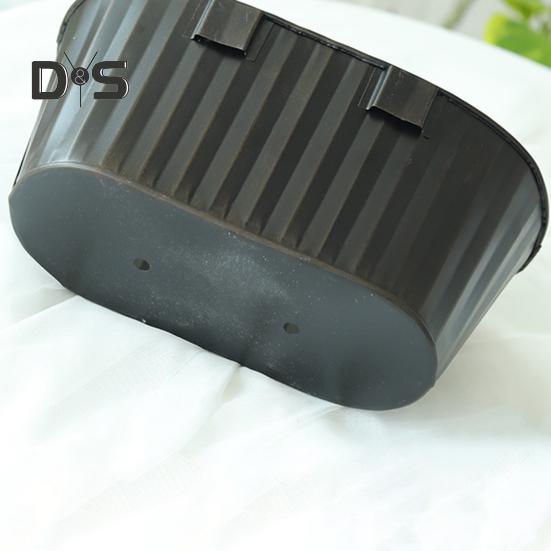 Over Fence Planters Metal Hanging Flower Pots Railing Fence Planters with Detachable Hooks for Garden Fence Home Balcony Terrace
