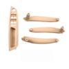 Set Beige Schwarz Armlehne Auto links vorne Fahrersitz LHD Innentürgriff Innenverkleidung Pull Trim Cover für BMW E70 E71 X5