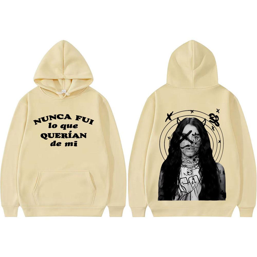 Hanorac Grafic Singer Lali Esposito Estadio Velez Estetică Modă Hanorace de Modă Bărbați Femei Hip Hop Punk Hanorace Supradimensionate