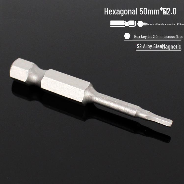 S2 Hexagon Magnetic Impact Driver Bit Set for Electric Screwdrivers