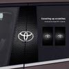 Car Emblem Center Pillar Sticker Auto Door Decorative Stickers For Toyota Gazoo Racing Corolla Yaris Chr Auris Rav4 Prius Prado