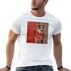 Bead Art Mosaic Tshirt Fashion Simple Casual Tee Shirt