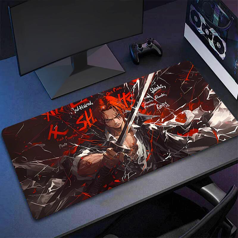 Mouse Pad Computer One Piece Speed Type Carpet Anime Mat For E-sports Players Laptop Keyboard Mousepad Office Desk Mat