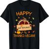 Fijne Thanks-Vegan Vegetarische Kalkoen Eet Tofurkey T-shirt