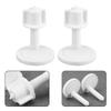 1Pair/2Pcs Universal Toilet Hinge Screws Bolt Nuts Toilet Lid Bolts New Replacement Screws