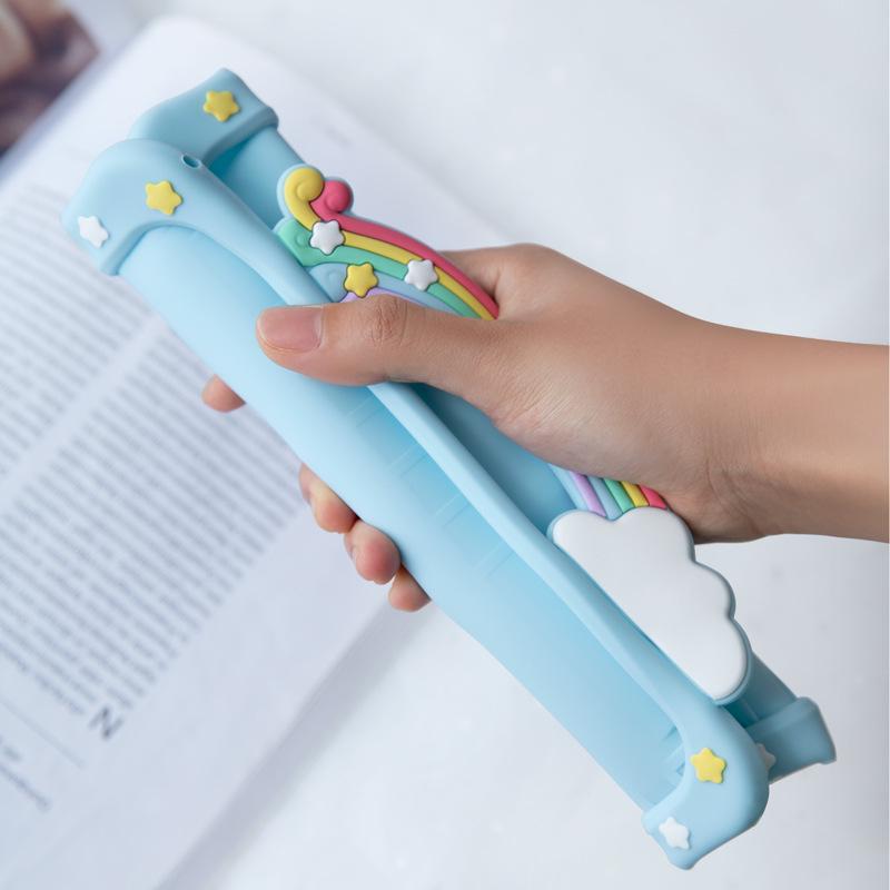 Силіконовий захисний чохол для iPad 10 10,9", Mini 1/2/3, Air 4/5, 9,7" з дизайном Райдужного мосту—безпечний для дітей