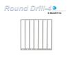Stainless Steel Diamond Art Ruler,Diamonds Dot Drill Alignment Tool,Reusable Placement Template for Precise Drill Alignment
