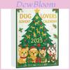 Dog Lovers Advent Calendar With Acrylic Christmas Tree Ornaments For Holiday Gift Giving
