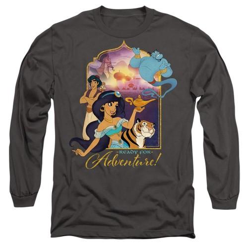 aladdin Unisex Erwachsenen Sind Bereit Für Abenteuer Jasmine Abu Rajah Genie T-Shirt