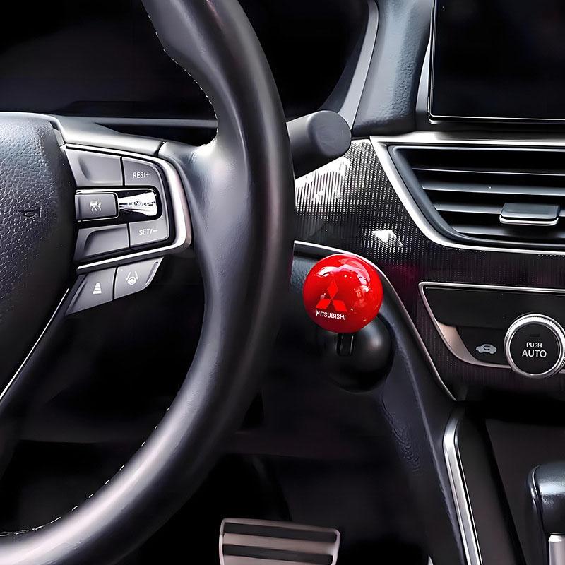 Kreative Hebel-Typ Auto Start Zündung Stopp Druckknopf Abdeckung Für Mitsubishi Asx Lancer Outlander Pajero Ralliart Zubehör Auto Styling