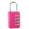 Portable Zinc Alloy 4 Digit Password Lock Anti-theft Padlock Dormitory Cabinet Lock Luggage Combination Lock Home