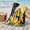 Cristiano Ronaldo Theme Beach Towel Soft Quick?dry Towel For Summer Beach Vacation Swimming