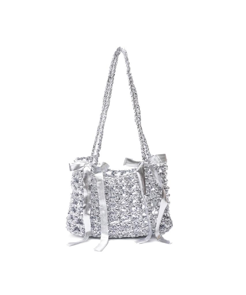Mystikotita Metal Genie Net Bag - Silver
