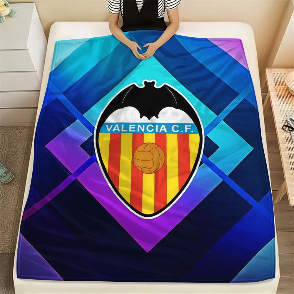 Valencia Club De Fútbol Flannel Blanket, High Quality Comfortable for All Seasons, Home Decor, Warmth and Comfort