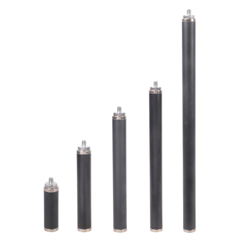 10/15/20/30cm Tripod Extension Rod 1/4inch Screw Adjustable Telescopic Monopod Accessories for Tripod Camera Camcorder