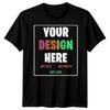 Custom Personalized T-Shirt - Your Design Here - Any Text Photo Logo Unisex Tee