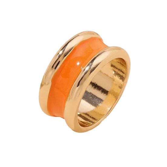 Round Oil Dripping Scarf Ring Minimalist T-shirt Tie Clip Shawl Silk Scarves