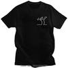 Novelty La Linea Cartoon T Shirt Unisex Short Sleeves Cotton T-shirt Print Animated Comedy Tee Tops Fashion Streetwear Tshirt