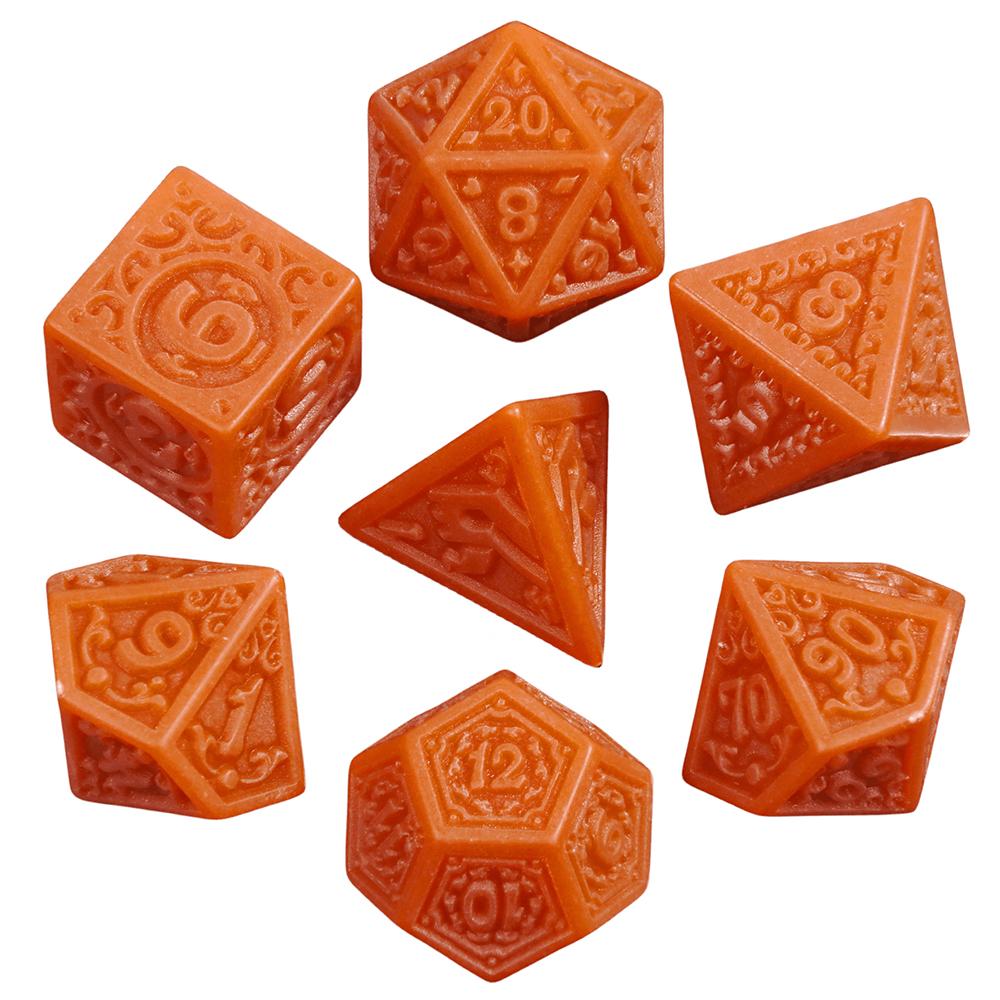 RPG Game Dice 7pcs Polyhedral Dice Set D4, D6, D8, D10, D%, D12, D20 Multi-sided DND Dice Magic Gathering RPG Board Game Accessories