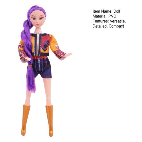 K-pop Demon Vinyl Doll PVC Action Figure Popular Anime Characters Toy Cake Topper Table Decor for Kids Fans