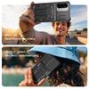 Kickstand Holder Fashion Strong Cover Case for Samsung Galaxy S25 Ultra S26 S24 A17 5G A26 A36 A56 A16 Dual Layer Phone Bag