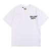 T-Shirt Unisex Gallery Dept in Cotone a Filo Doppio di Alta Qualità con Stampa a Fantasia